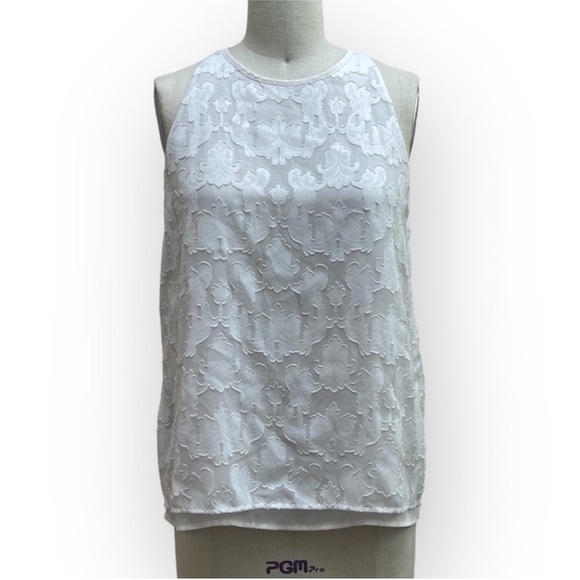 Katherine Barclay Tops - Katherine Barclay Sheer Lace Top Size S/P